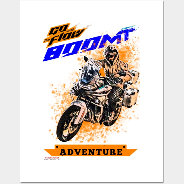 800mt CF moto Adventure Wall Art by EvolutionMotoarte